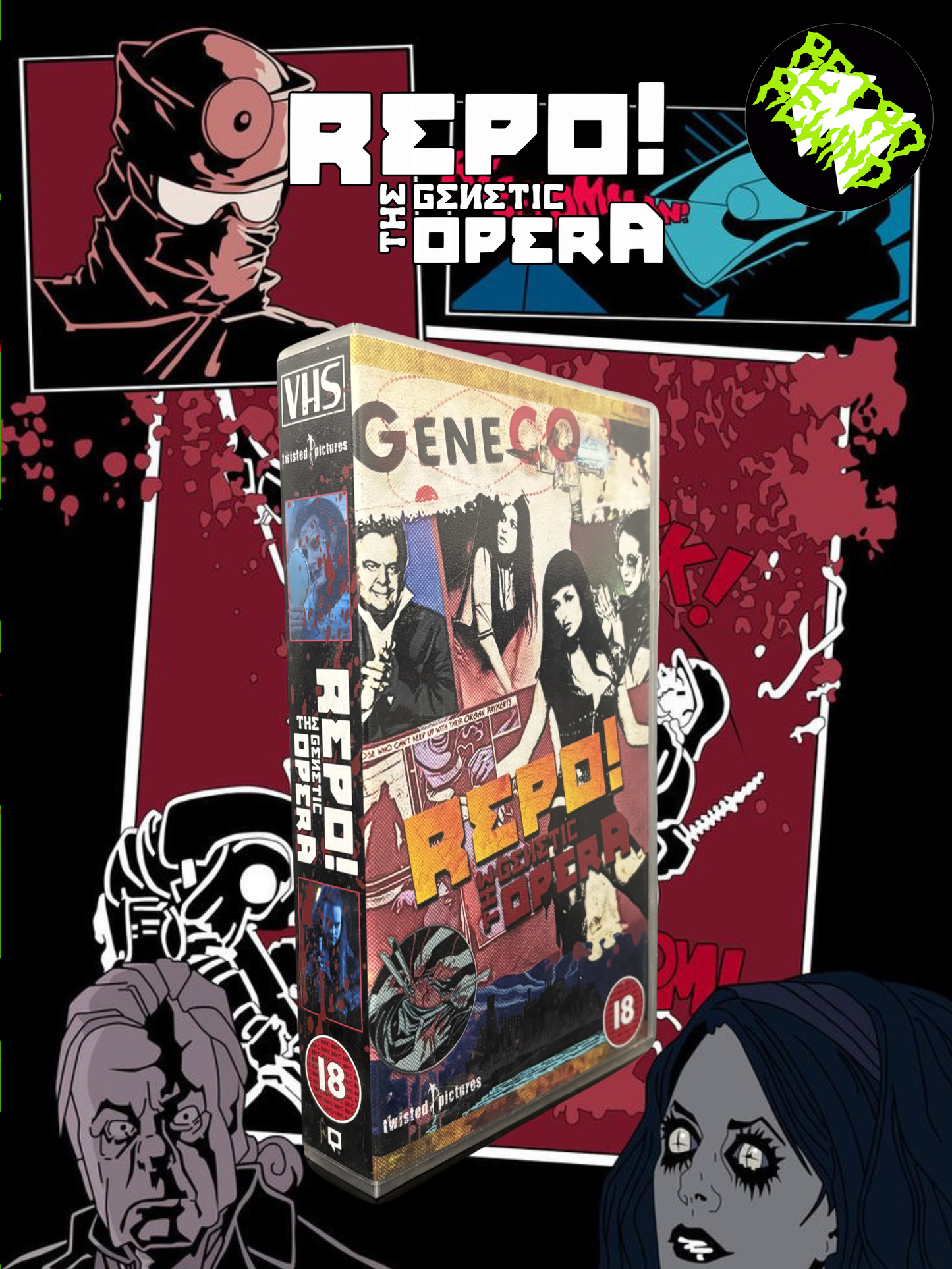 Repo! The Genetic Opera - VHS