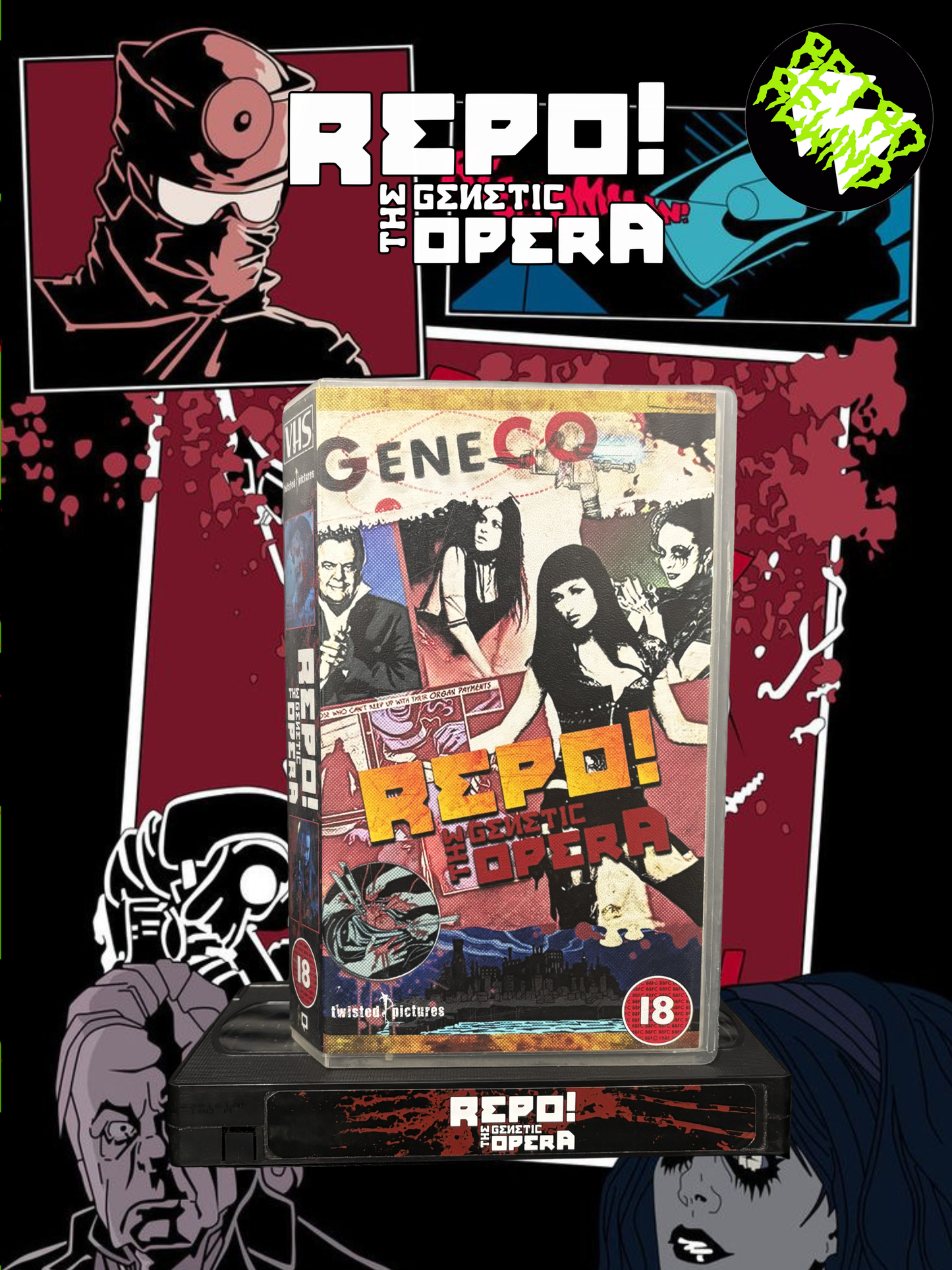 Repo! The Genetic Opera - VHS