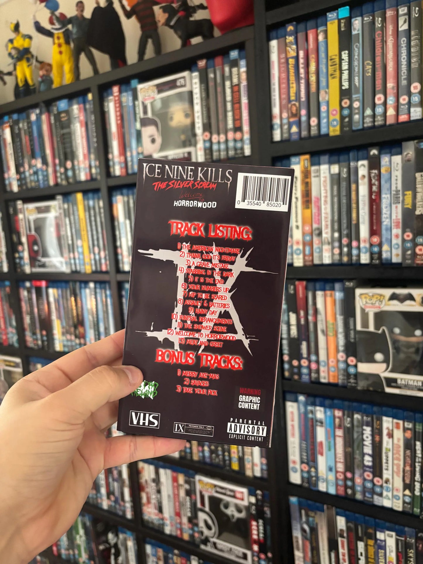 Ice Nine Kills - The Silver Scream + Welcome to Horrorwood - VHS