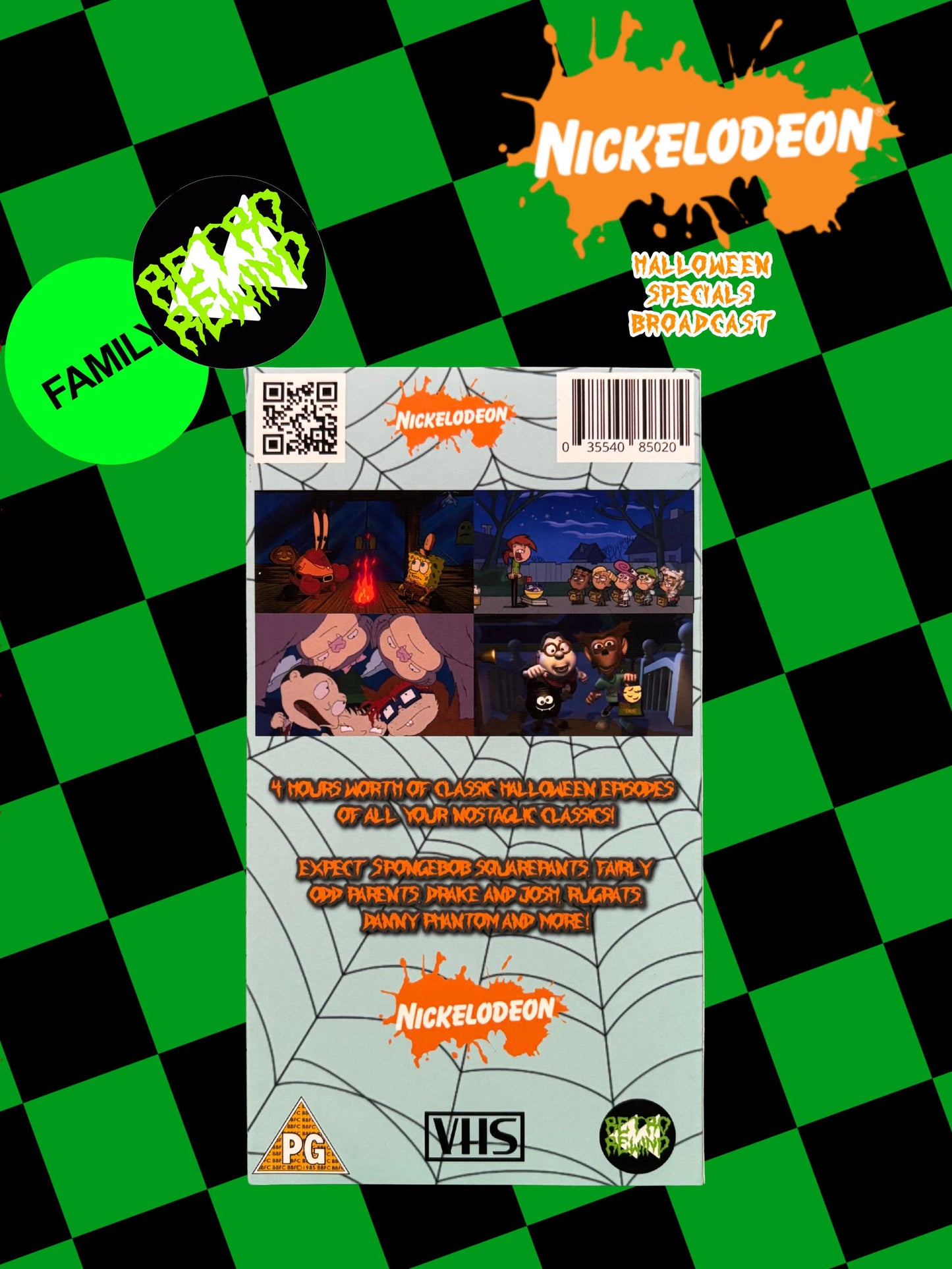 Nickelodeon -  Halloween Specials Broadcast - VHS