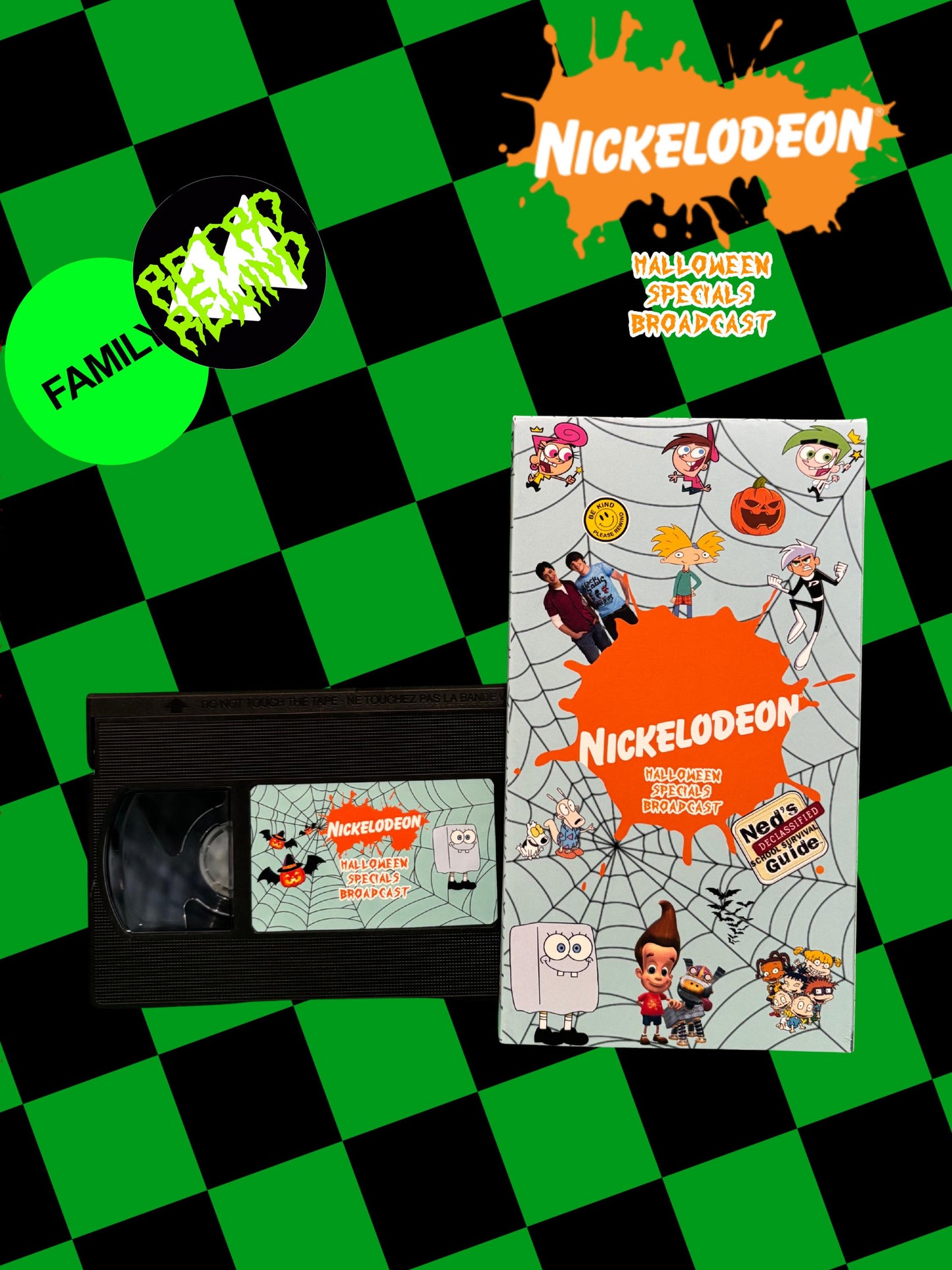 Nickelodeon -  Halloween Specials Broadcast - VHS