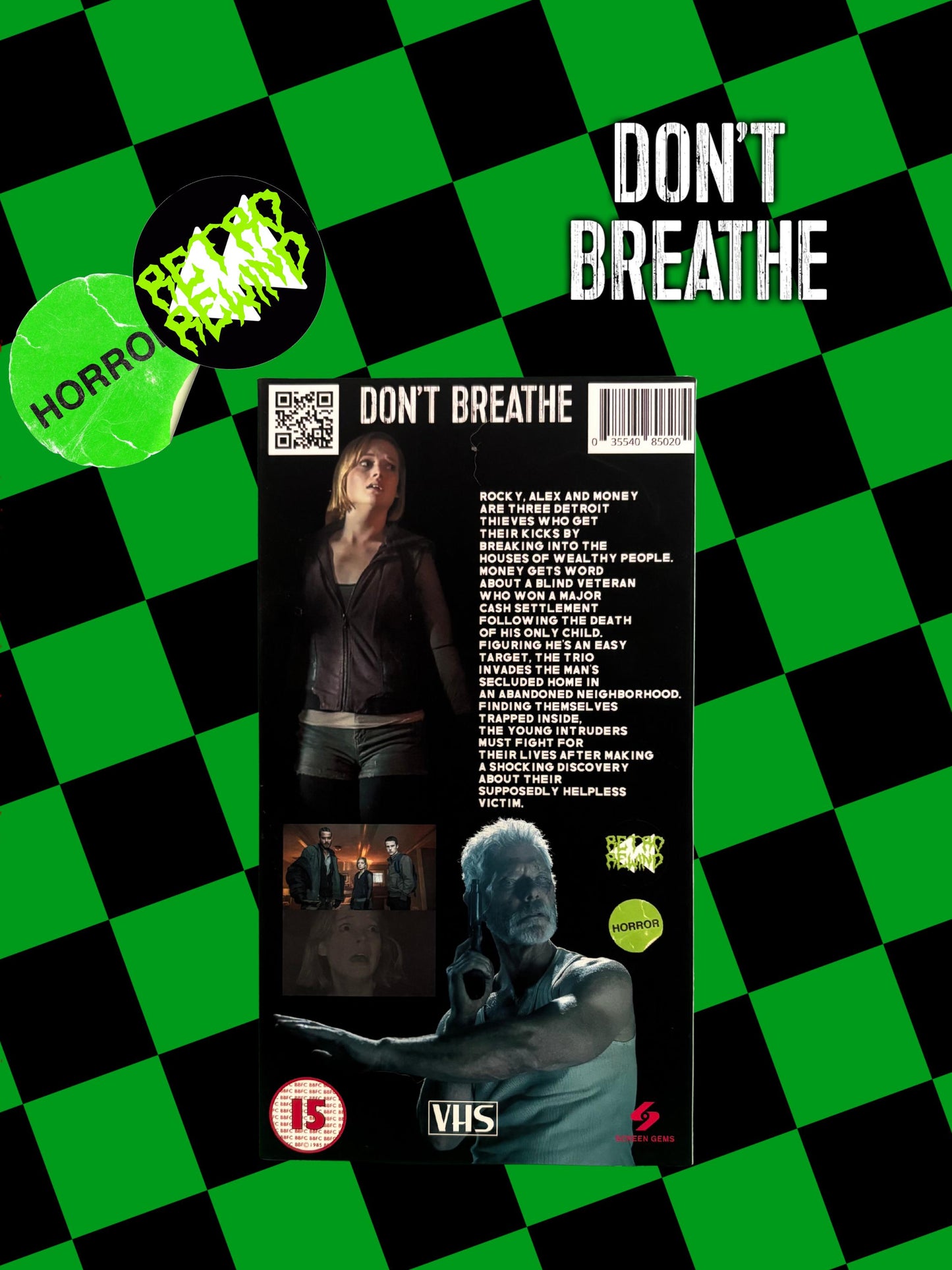Don't Breathe - VHS