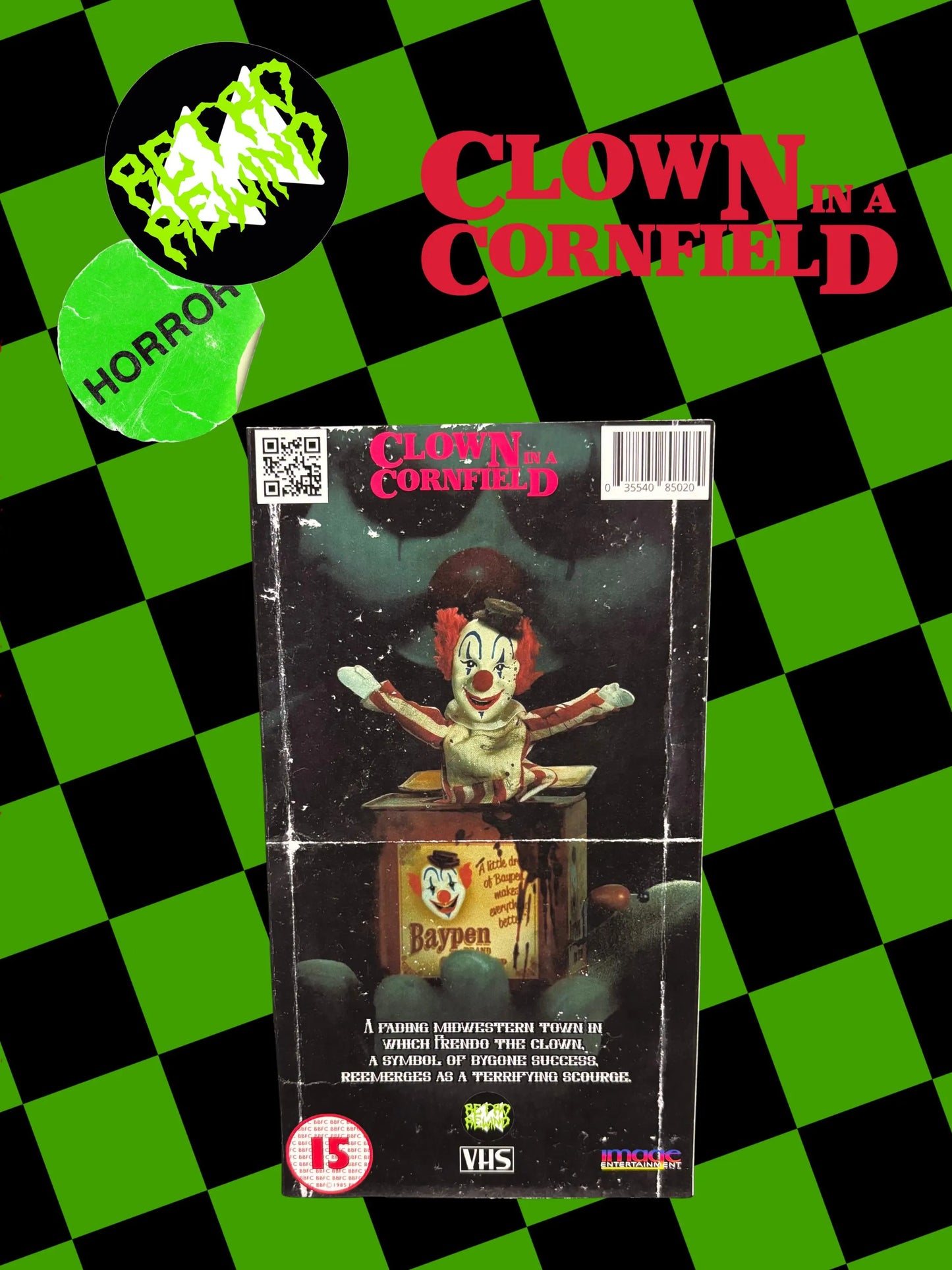 Clown in A Cornfield - VHS