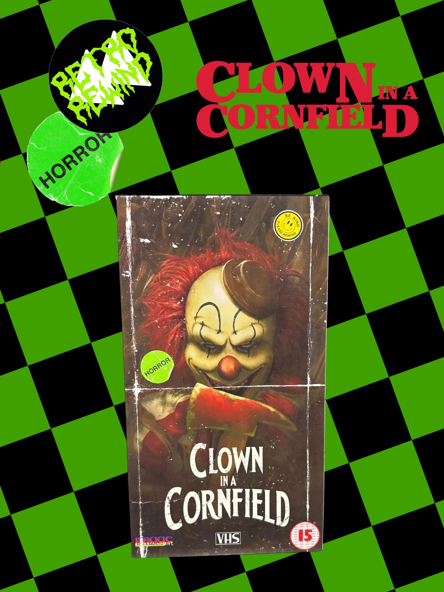 Clown in A Cornfield - VHS
